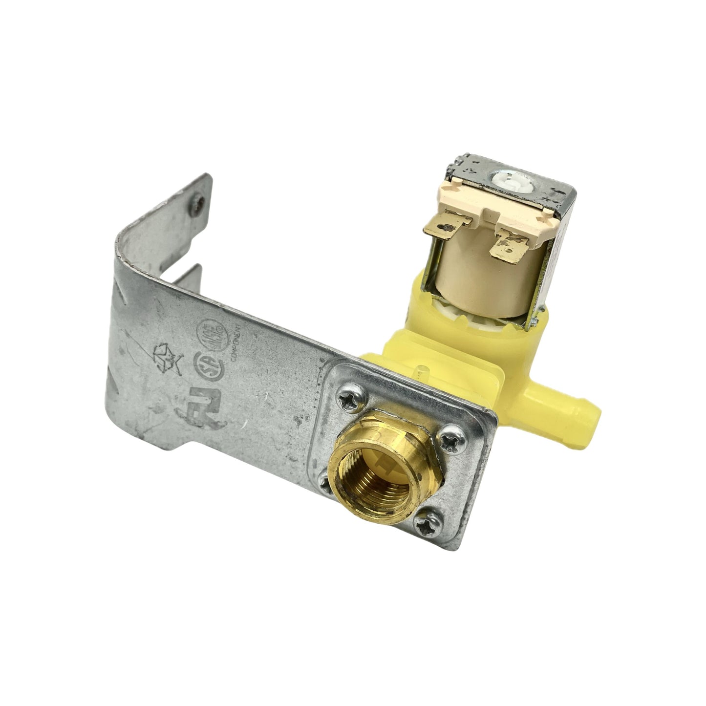 Dishwasher Water Inlet Valve WD15X10014 Compatible with GE ZBD0700 ZBD5600 ZBD6800 ZBD6900 ZBD7000 ZBD7900 Series Dishwasher Units, Replaces WD15X10011 AP5632416 PS3654179