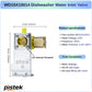 Dishwasher Water Inlet Valve WD15X10014 Replacement for GE GLD2800 GLD4500 GLD5600 GHDT108 CDWT980 EDWF860 Series Hotpoint Systems, Replaces WD15X10011 AP5632416 PS3654179 2309993