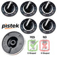 Pistek Y700854 AP4290230 PS2201285 Surface Burner Knobs 6 Pack for Jenn Air Cooktop Specific Models, NOT for All Models