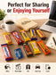 Chocolate Bar Assortment Gift Box, 10 Count, 16.54oz Variety pack.Milk chocolate gift box with a crispy crunchy assortment. Perfect for sharing, gifting, office snacks, and sweet cravings