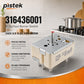 Infinite Heat Control Switch for Tappan Range TEF351EWF TEF353AUD TEF365BEDA TEF367CCTC, Solves Burner Staying On High, Replaces 316436001 PS1145040 EA1145040